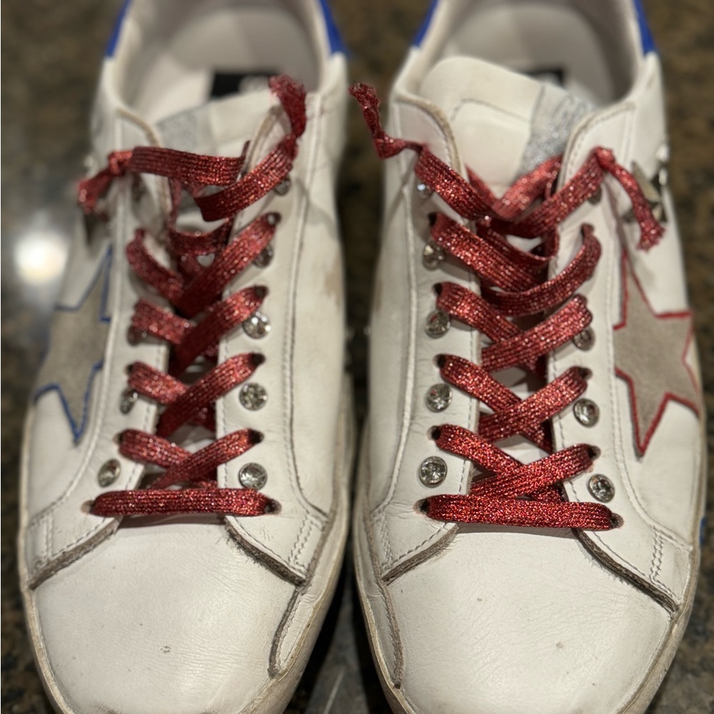 Custom limited edition golden goose USA size 41 superstar